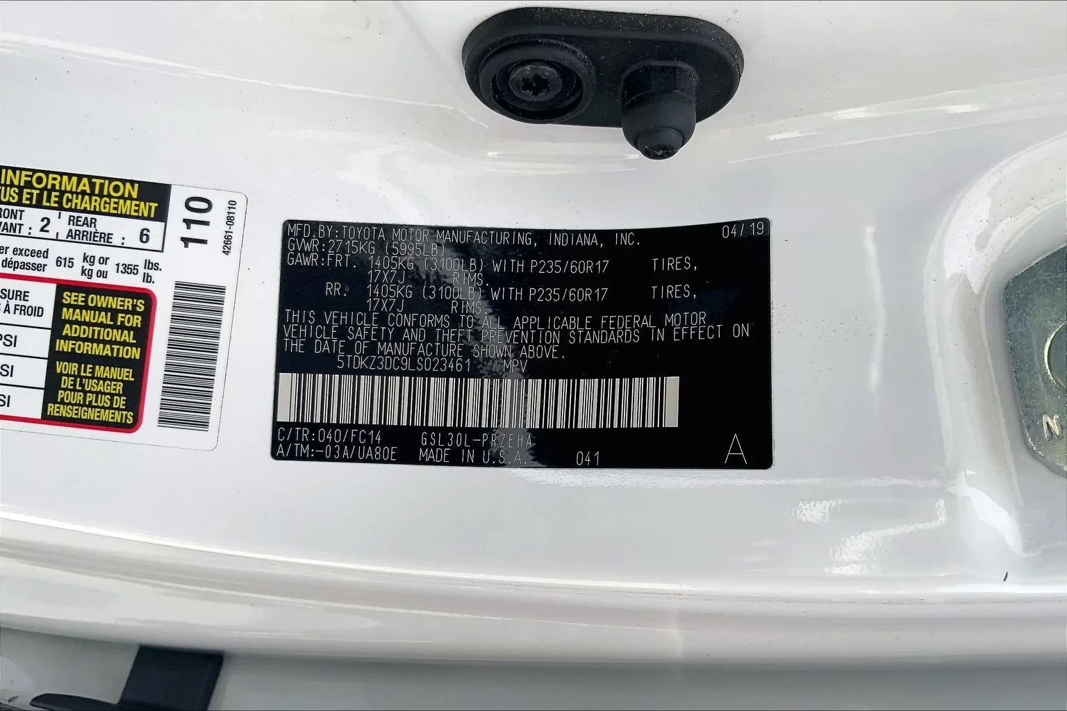 Used 2020 Whi/white Toyota LE Auto Access Seat image 20