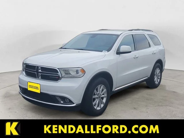 Used 2015 Bright White Clearcoat Dodge SXT image 1