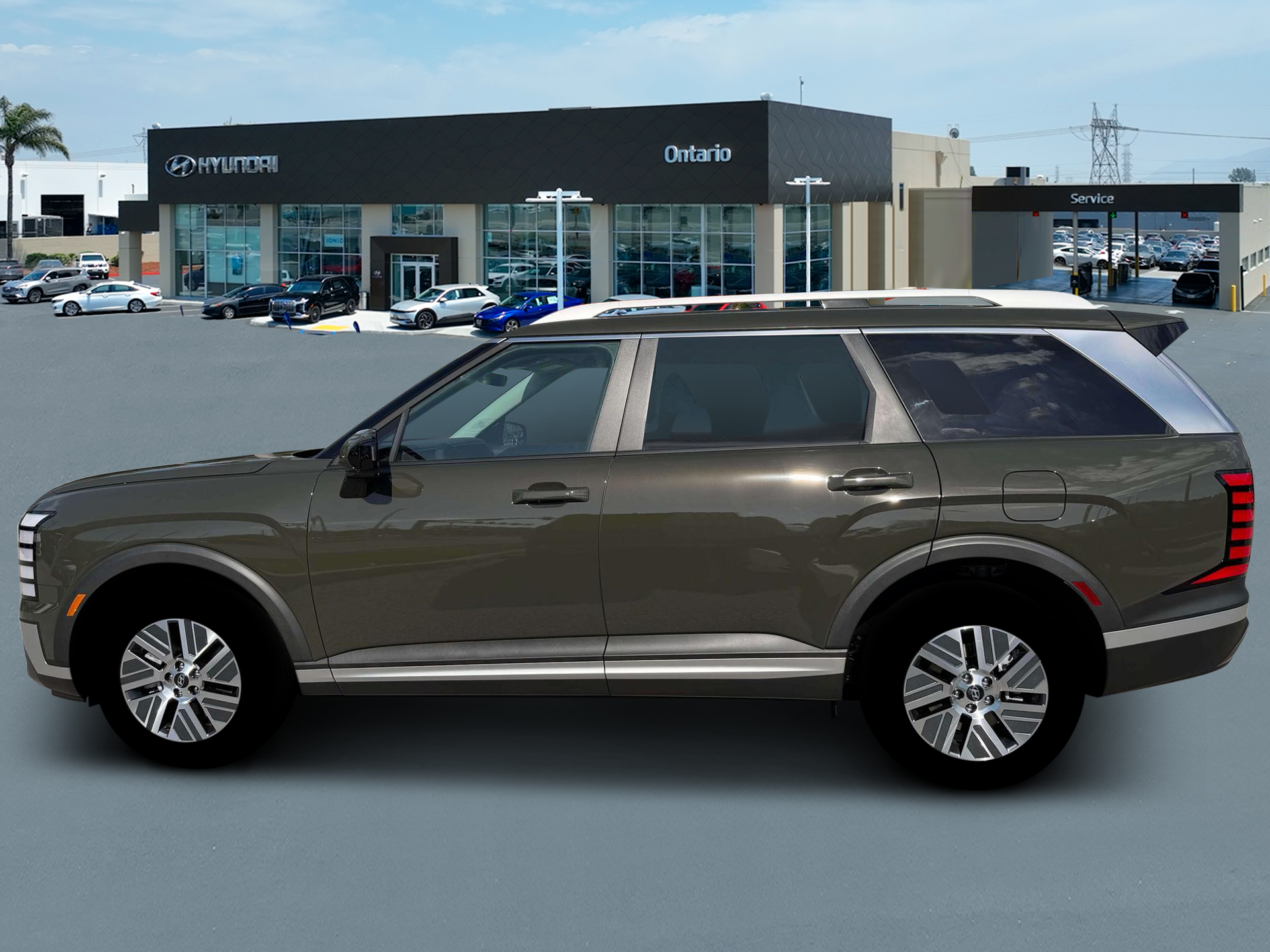 New 2026 Green Hyundai Blue SEL image 3