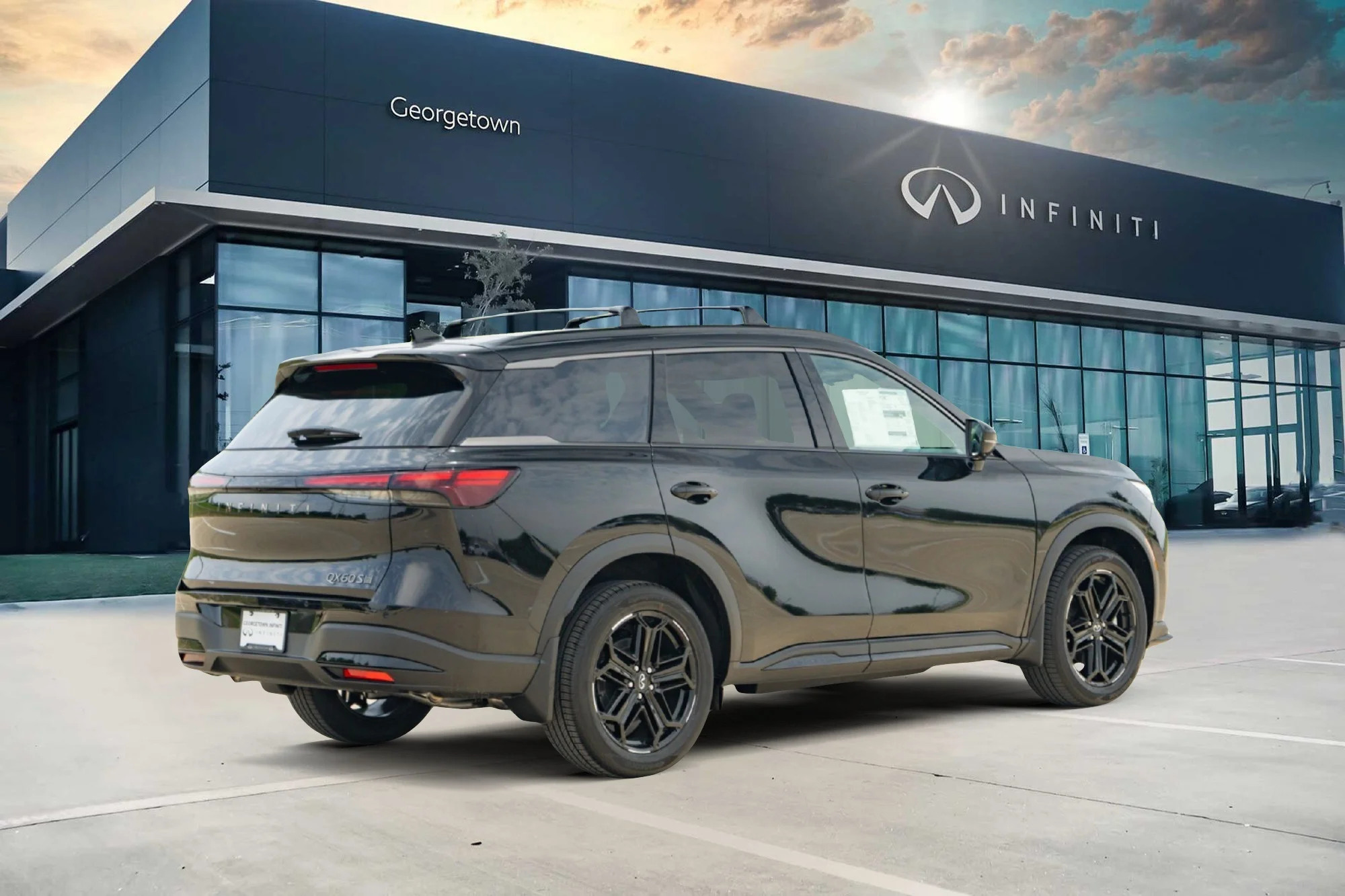 New 2027 MINERAL BLACK INFINITI Sport AWD image 4