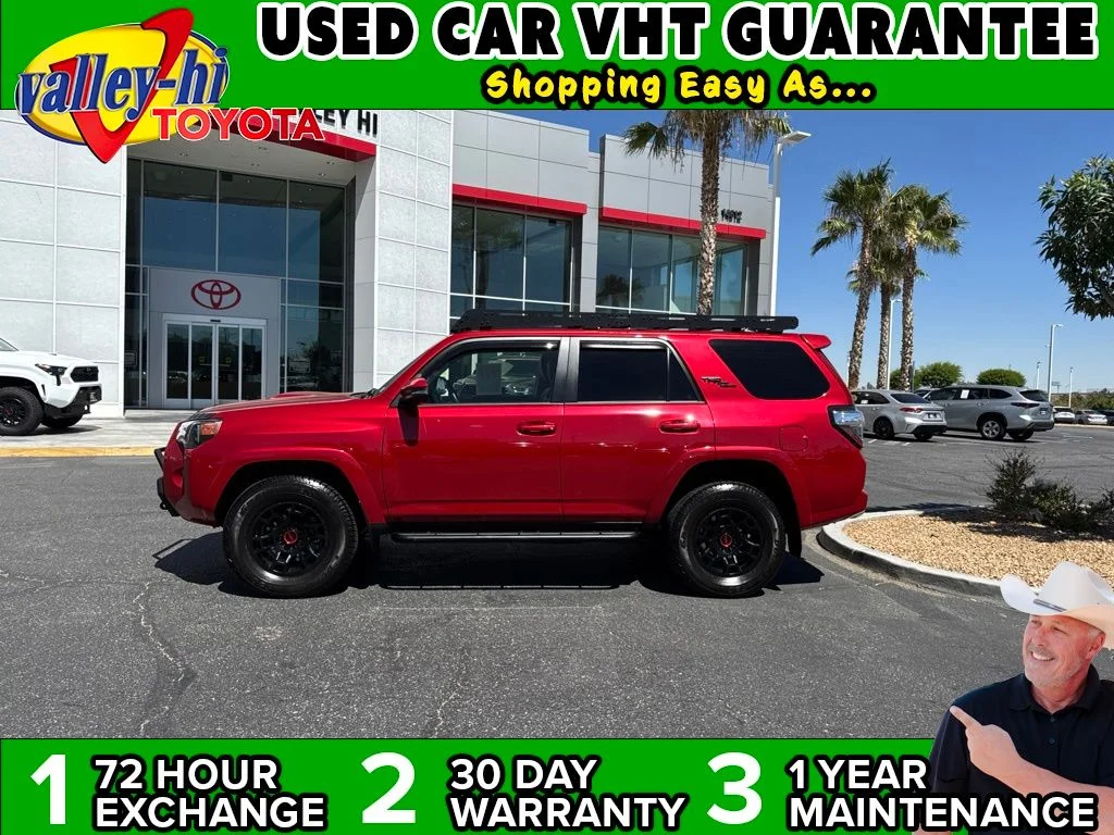 Certified Used 2024 Red Toyota TRD Off-Road Premium image 1