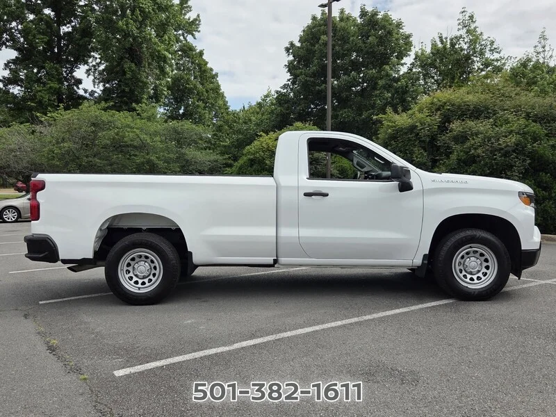 Used 2023 Summit White CHEVROLET 2WD REG CAB 140" WORK TRUCK image 6