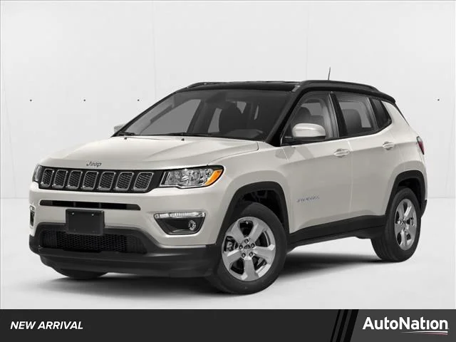 Used 2018 White Clearcoat Jeep Latitude image 1