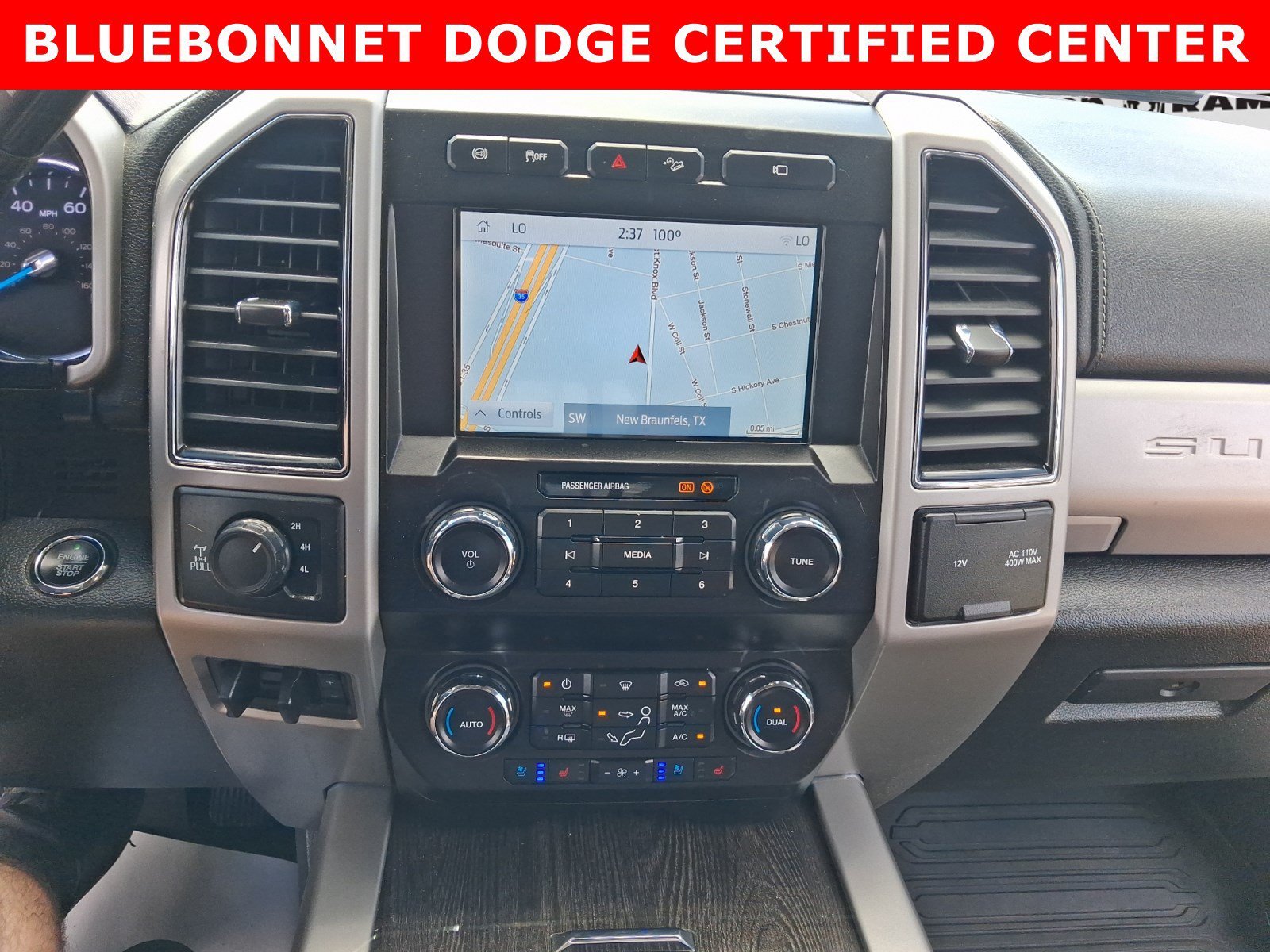 Used 2021 Star White Metallic Tri-Coat Ford LARIAT image 15