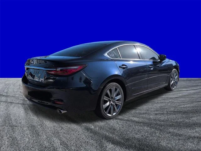 Certified Used 2019 Deep Crystal Blue Mica Mazda Touring image 4