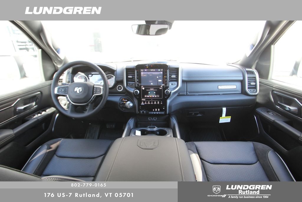 New 2026 Forged Blue Metallic Exterior Paint RAM Laramie image 3