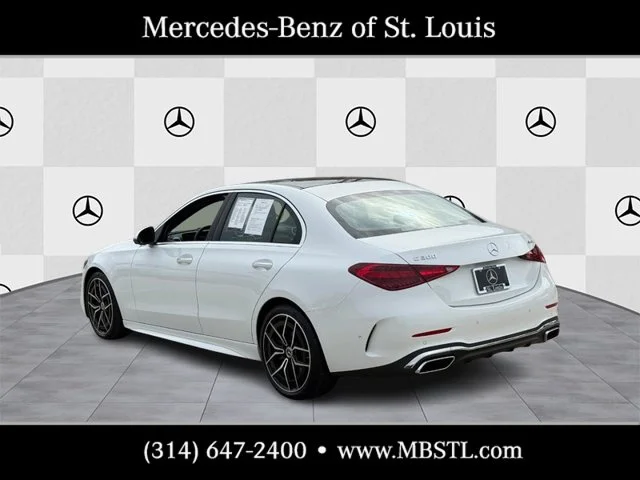Certified Used 2026 White Mercedes-Benz C 300 image 4