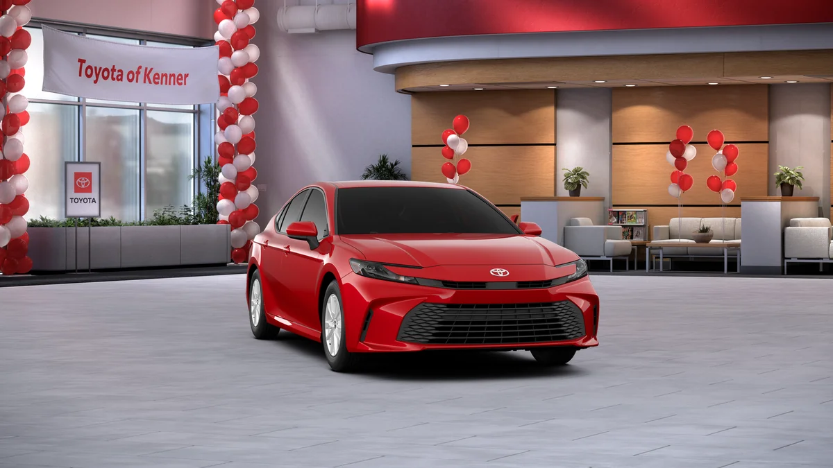 New 2026 Supersonic Red Toyota LE image 16