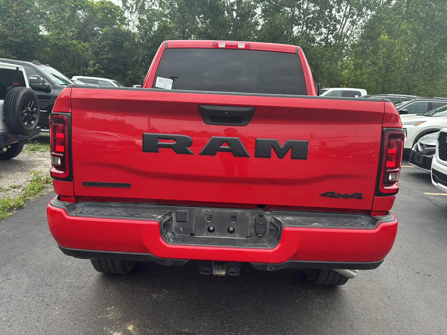 Used 2026 Flame Red Clearcoat Ram Big Horn image 11