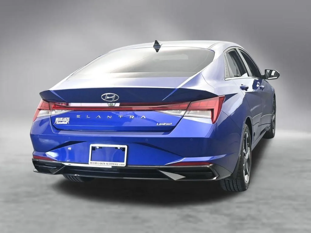 Used 2023 Blue Hyundai Limited image 6