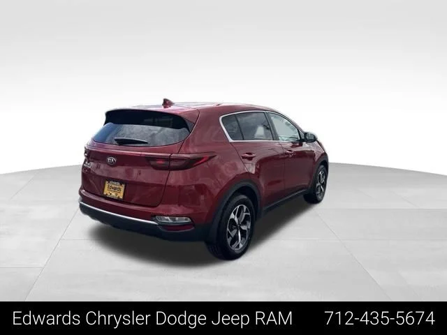 Used 2020 Red Kia LX image 8