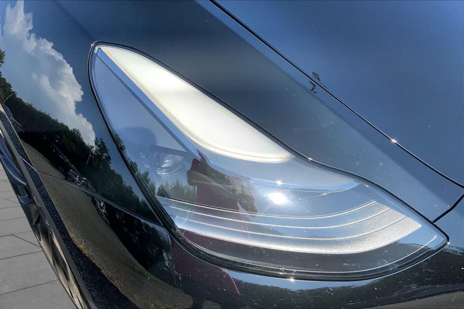Used 2021 Solid Black Tesla Performance image 26
