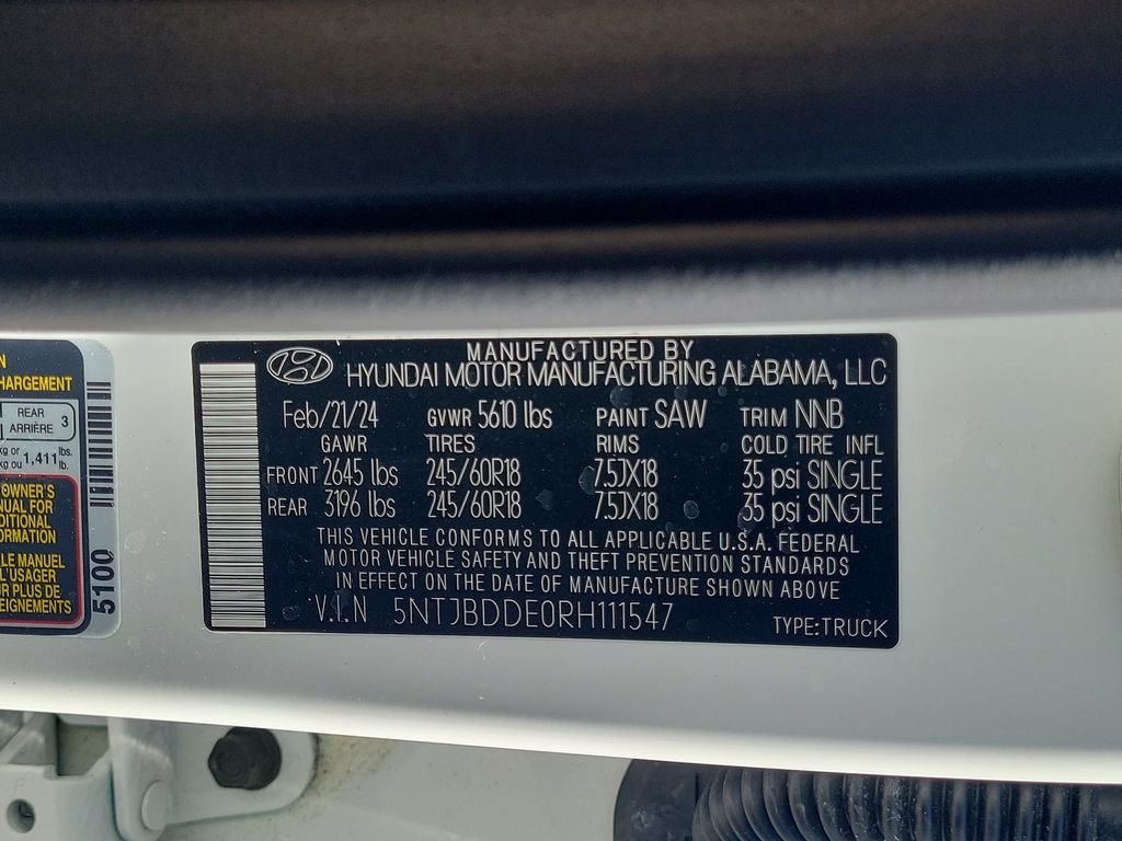 2024 Hyundai Santa Cruz SEL - Photo 25
