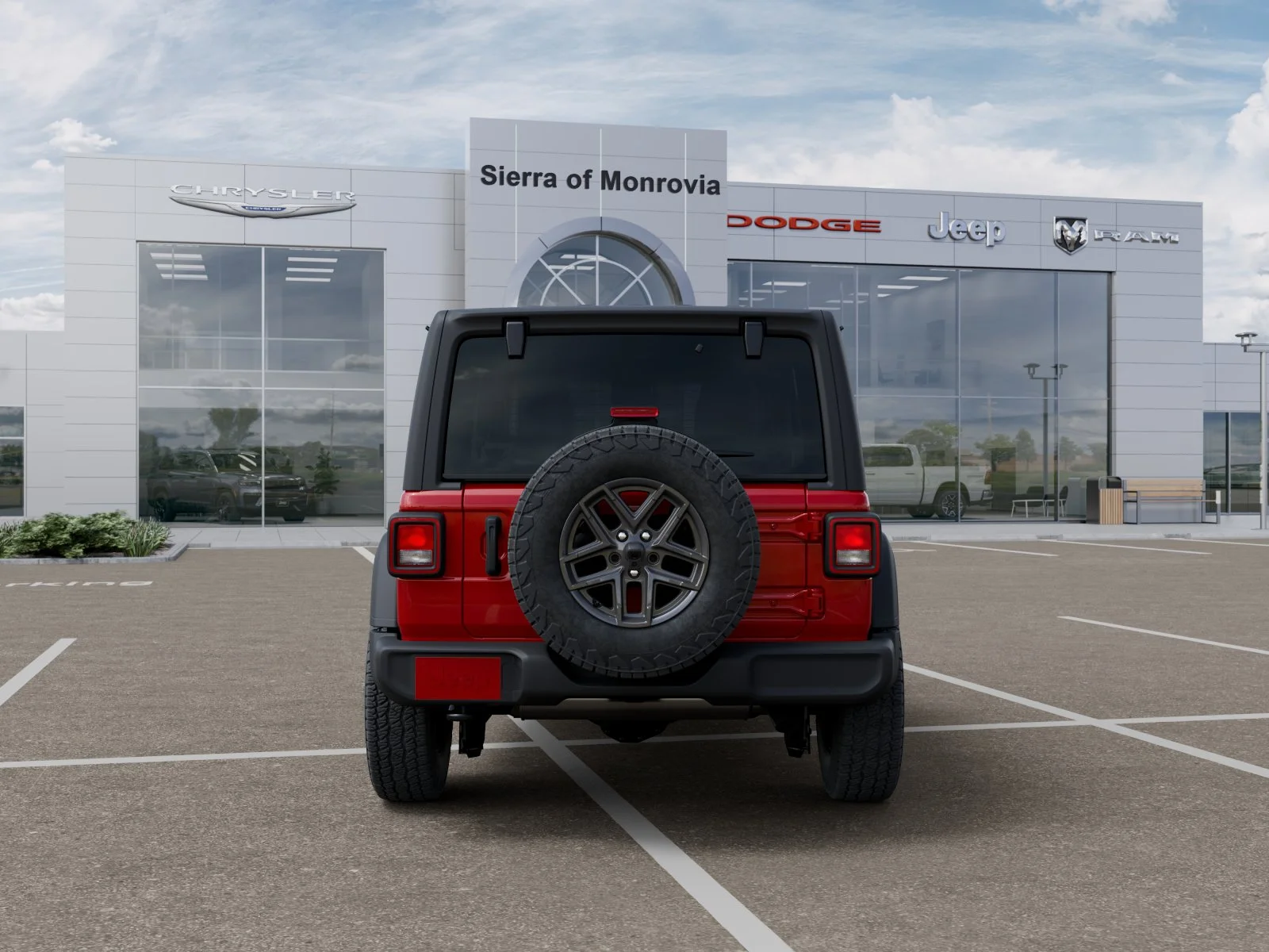 New 2026 Firecracker Red Clear-Coat Exterior Paint Jeep  image 33