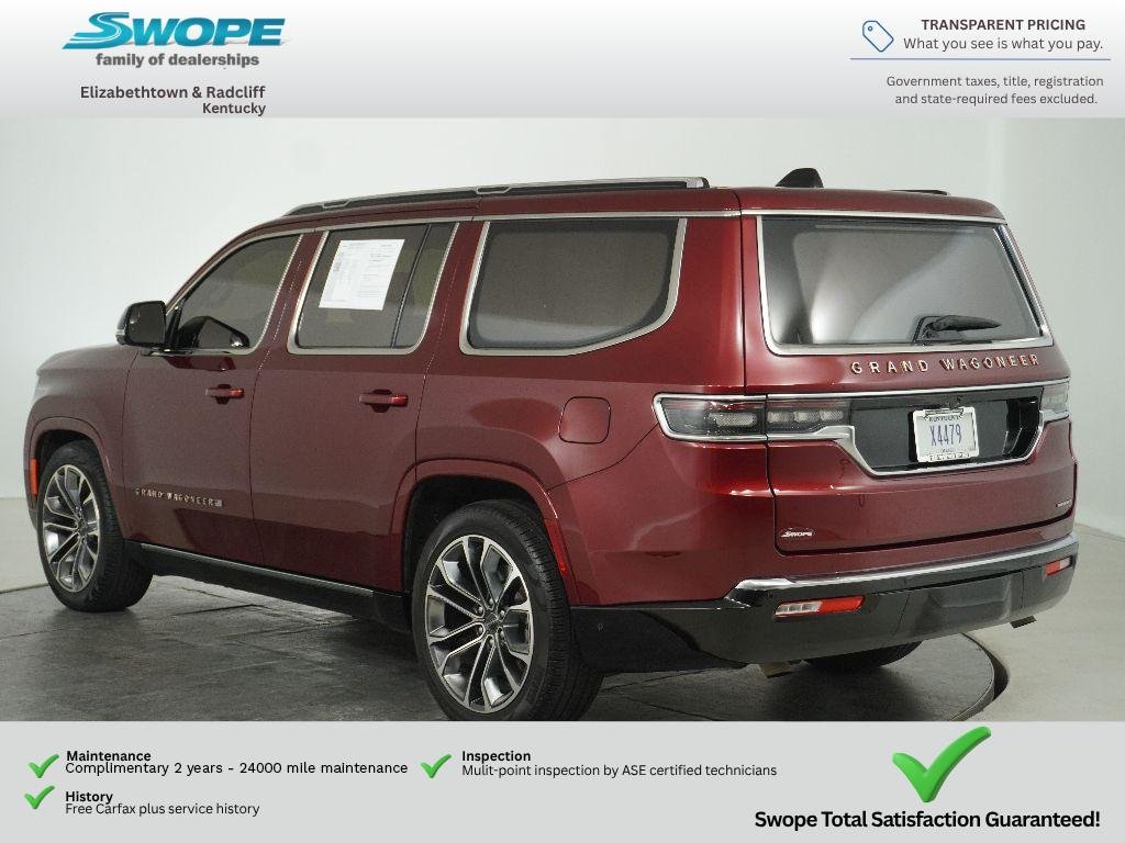 Used 2024 Velvet Red Pearlcoat Jeep Series III image 5