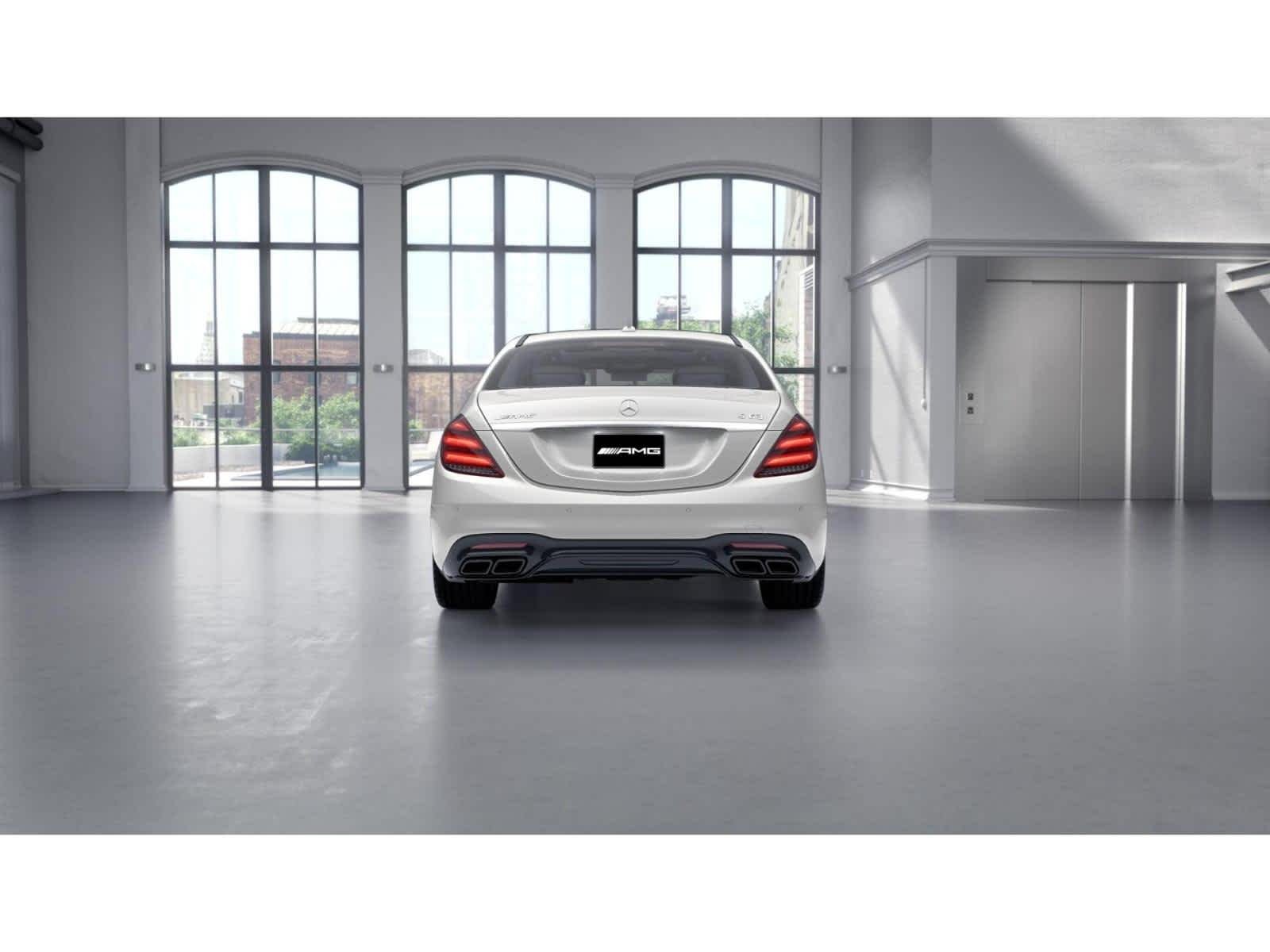 Used 2019 designo Diamond White Mercedes-Benz AMG® S 63 image 25