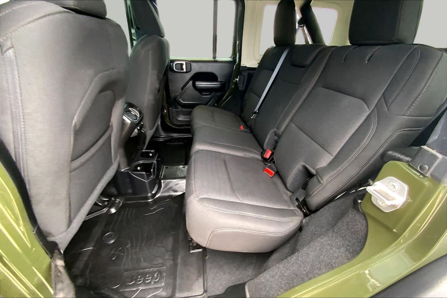 Used 2021 Sarge Green Clearcoat Jeep Unlimited Willys image 20