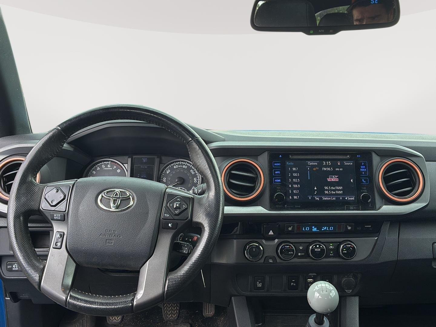Used 2017 Blazing Blue Pearl Toyota TRD Off-Road image 4