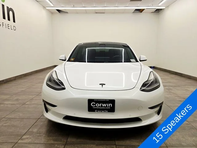 Used 2021 Pearl White Multi Tesla Performance image 7