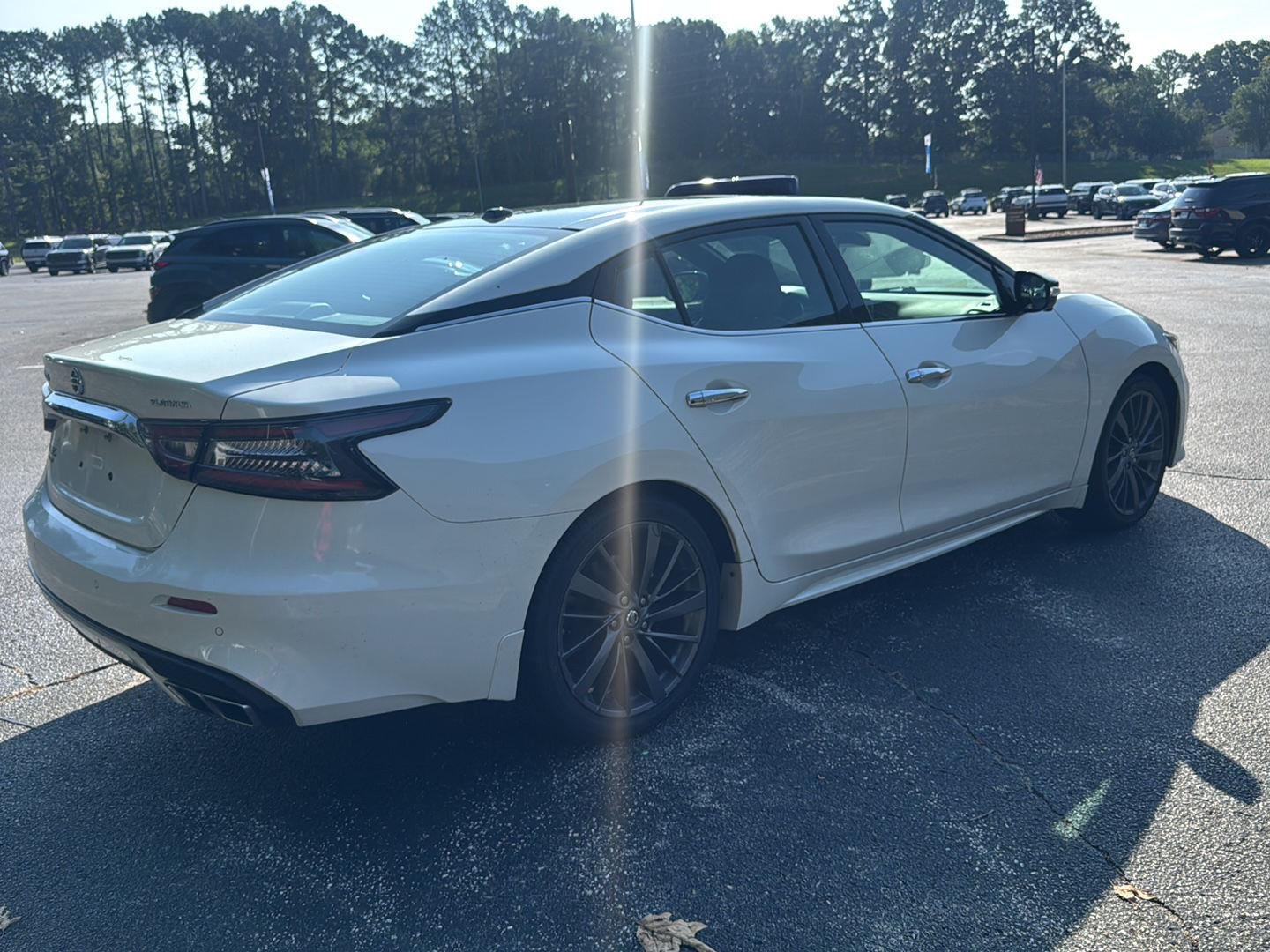 Used 2019 Pearl White Tricoat Nissan Platinum image 3