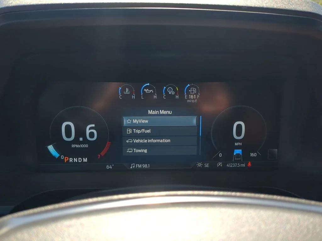 Used 2022 Blue Ford Platinum image 16
