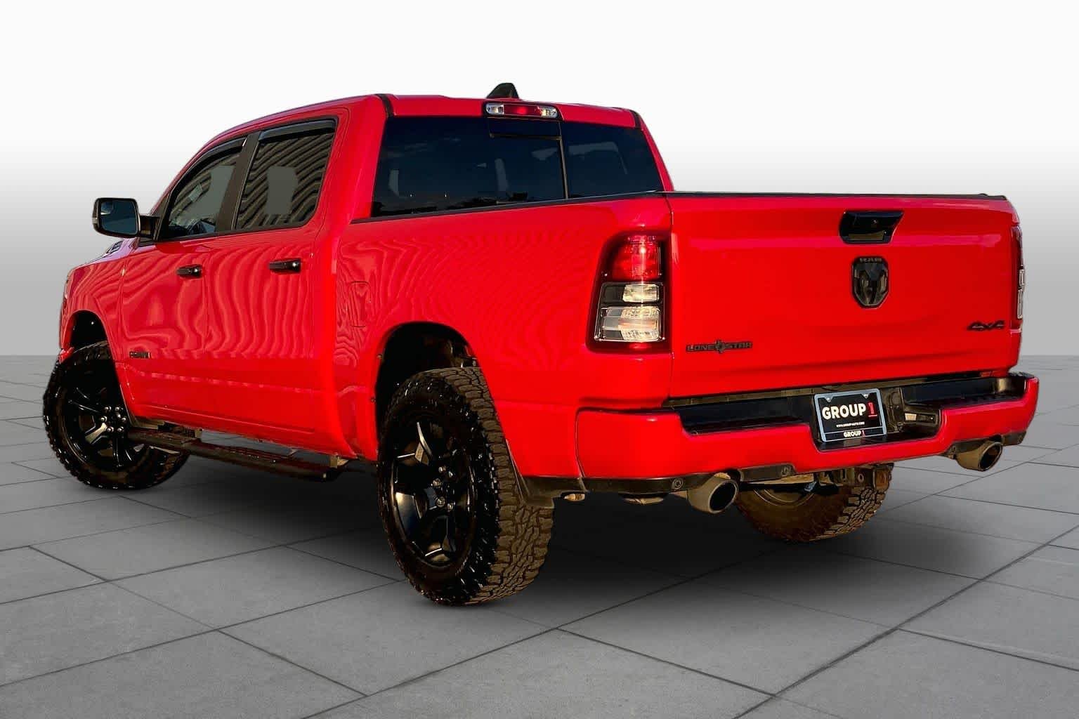 Used 2023 Flame Red Clearcoat Ram Lone Star image 12