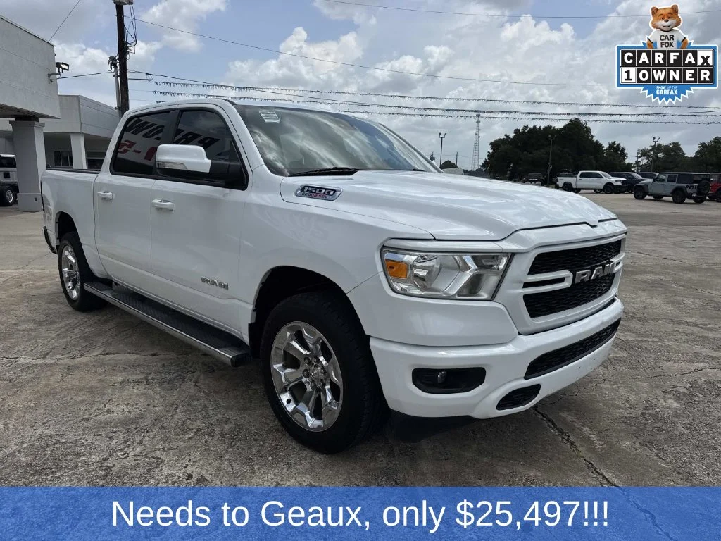 Used 2022 White Ram Big Horn/Lone Star image 2