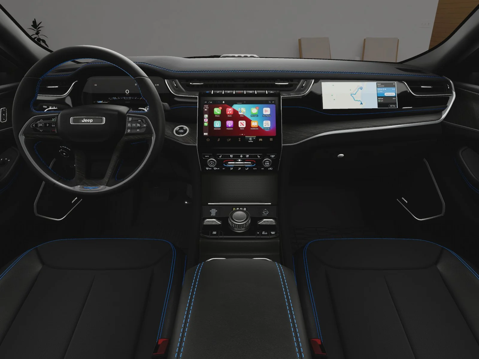 New 2024 Midnight Sky Exterior Paint Jeep Trailhawk 4xe image 47