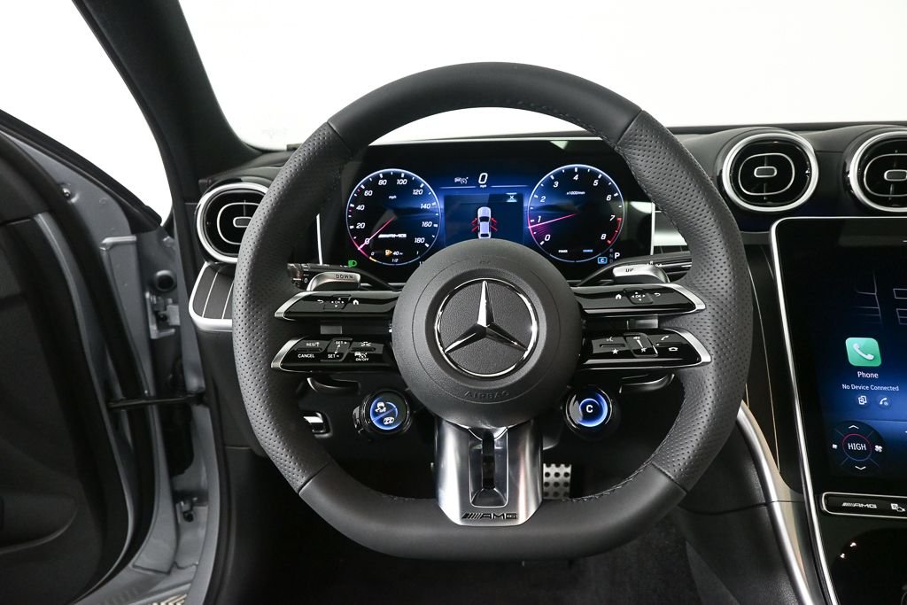 New 2026 Cirrus Silver Metallic Mercedes-Benz AMG® C 43 4MATIC® Sedan image 2