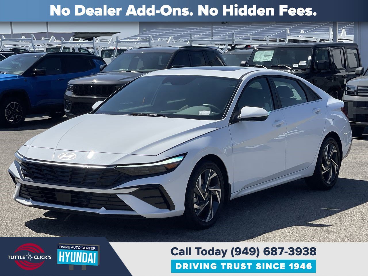 Used 2025 Serenity White HYUNDAI SEL CONVENIENCE image 3