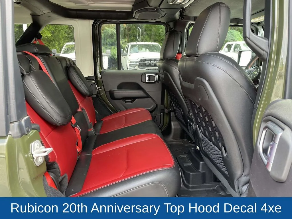 Used 2023 Green Jeep Rubicon 20th Anniversary Edition 4xe image 15