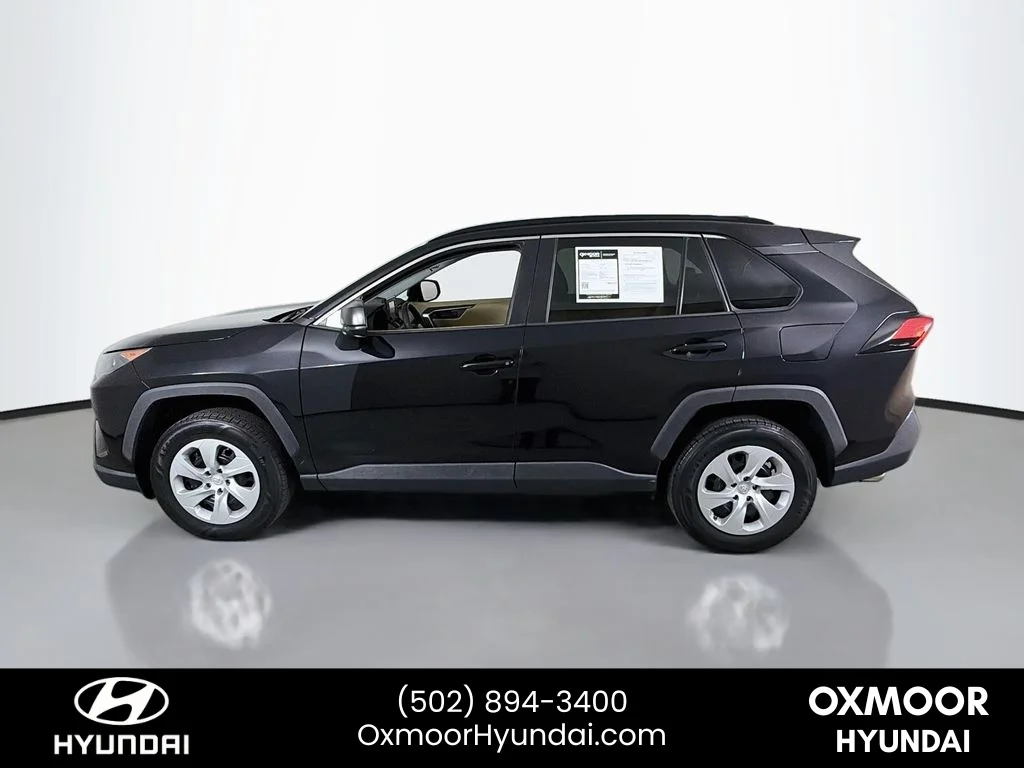 Used 2020 Midnight Black Metallic Toyota LE image 4