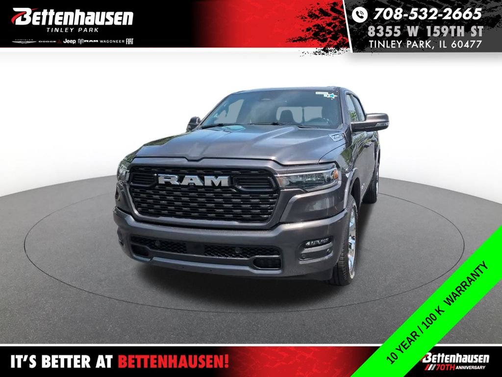 New 2026 Granite Crystal Metallic Clear-Coat Exterior Paint RAM Big Horn image 13