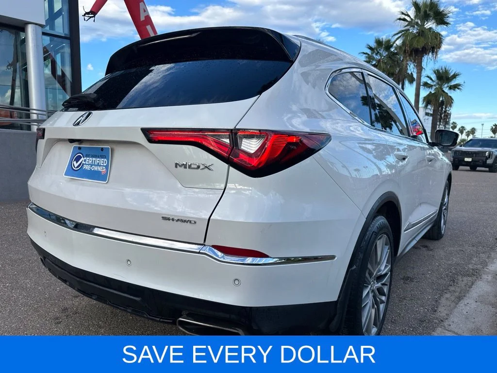 Used 2024 White Acura Advance image 4