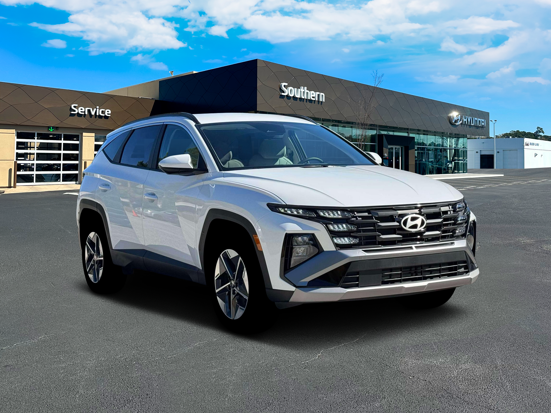 New 2026 White Hyundai SEL AWD image 11