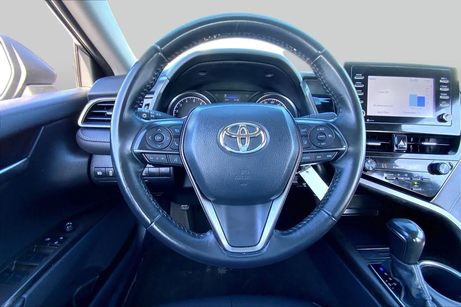Used 2024 Midnight Black Metallic Toyota SE image 6