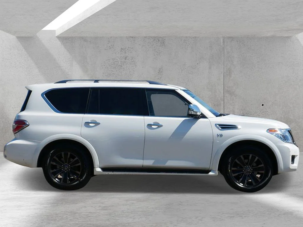 Certified 2019 Nissan Armada Platinum with VIN JN8AY2NE2K9757496 for sale in White Bear Lake, Minnesota