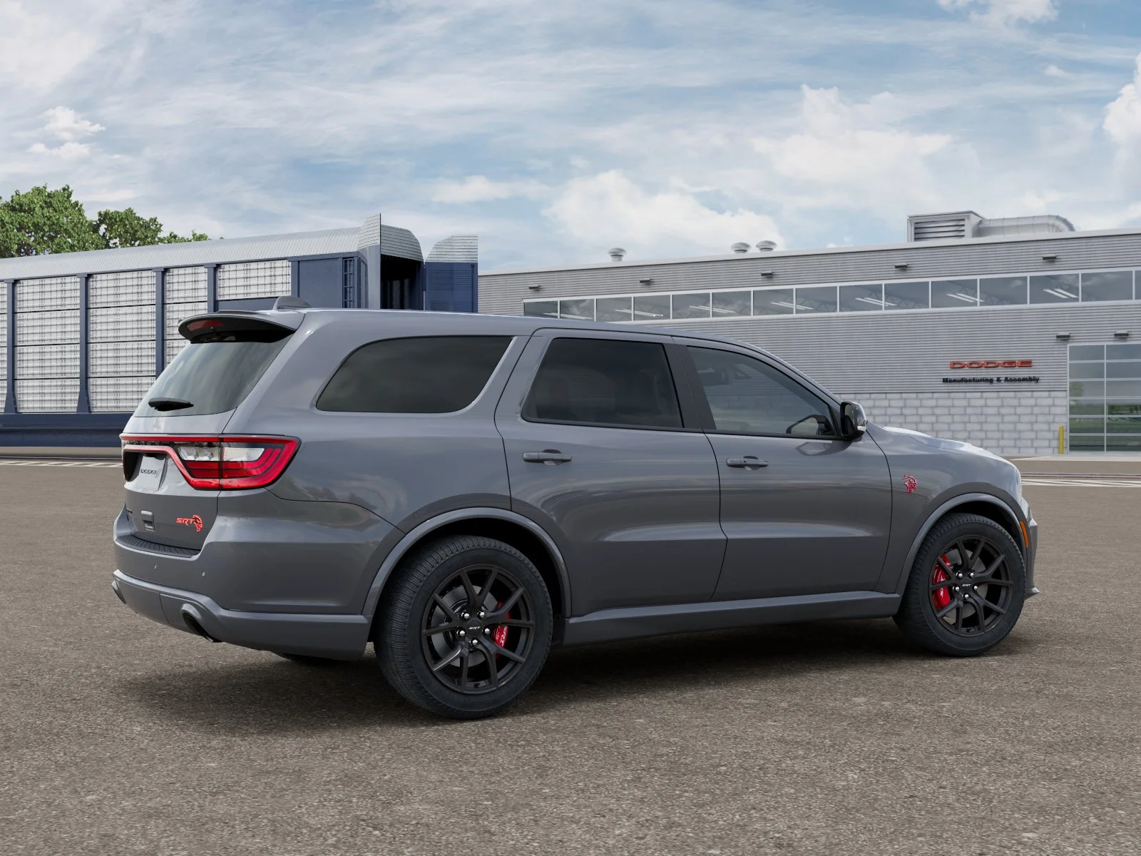 New 2026 Destroyer Gray Clear-Coat Exterior Paint Dodge SRT Hellcat image 4
