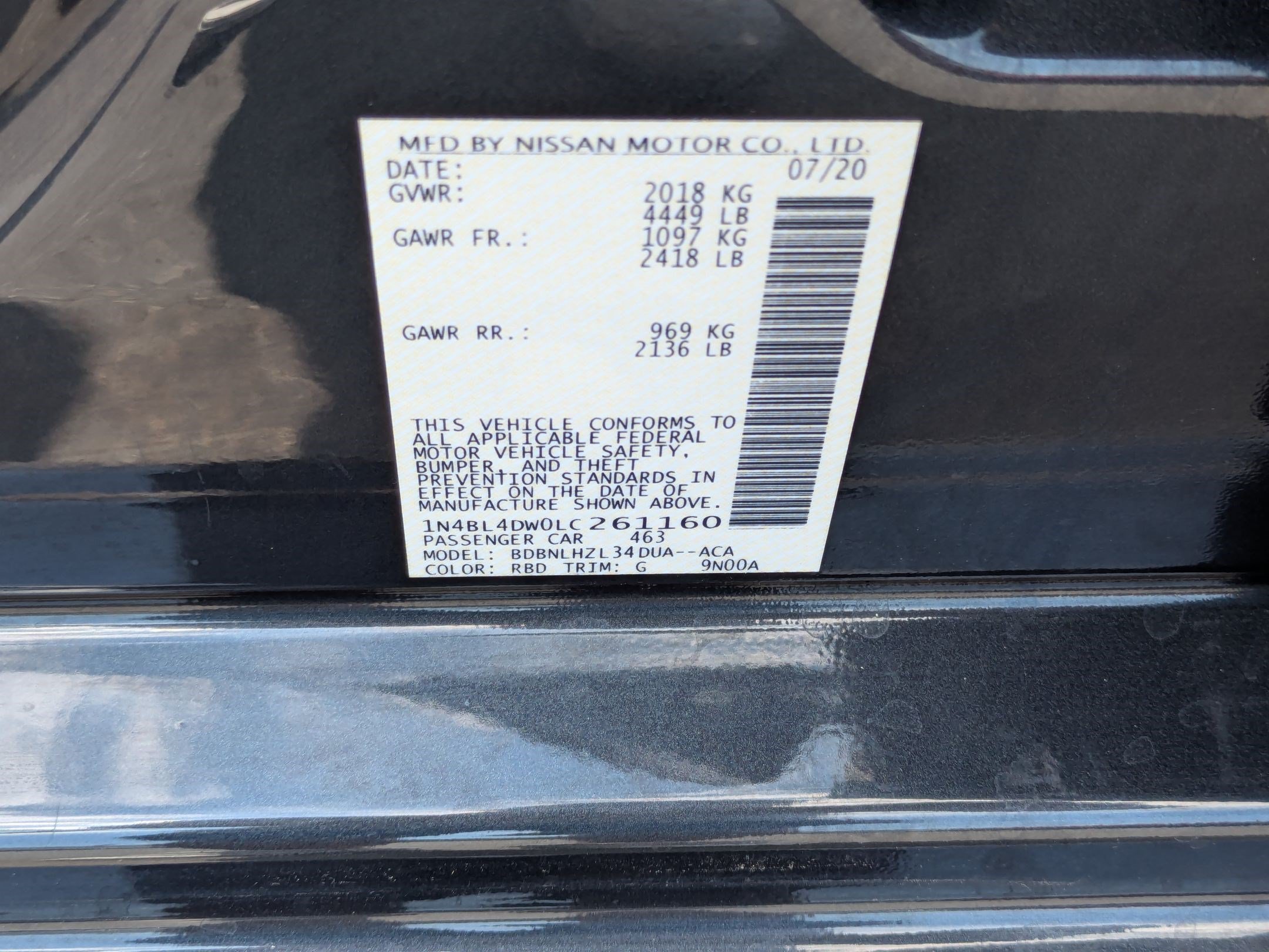 Used 2020 Storm Blue Metallic Nissan 2.5 SV image 34