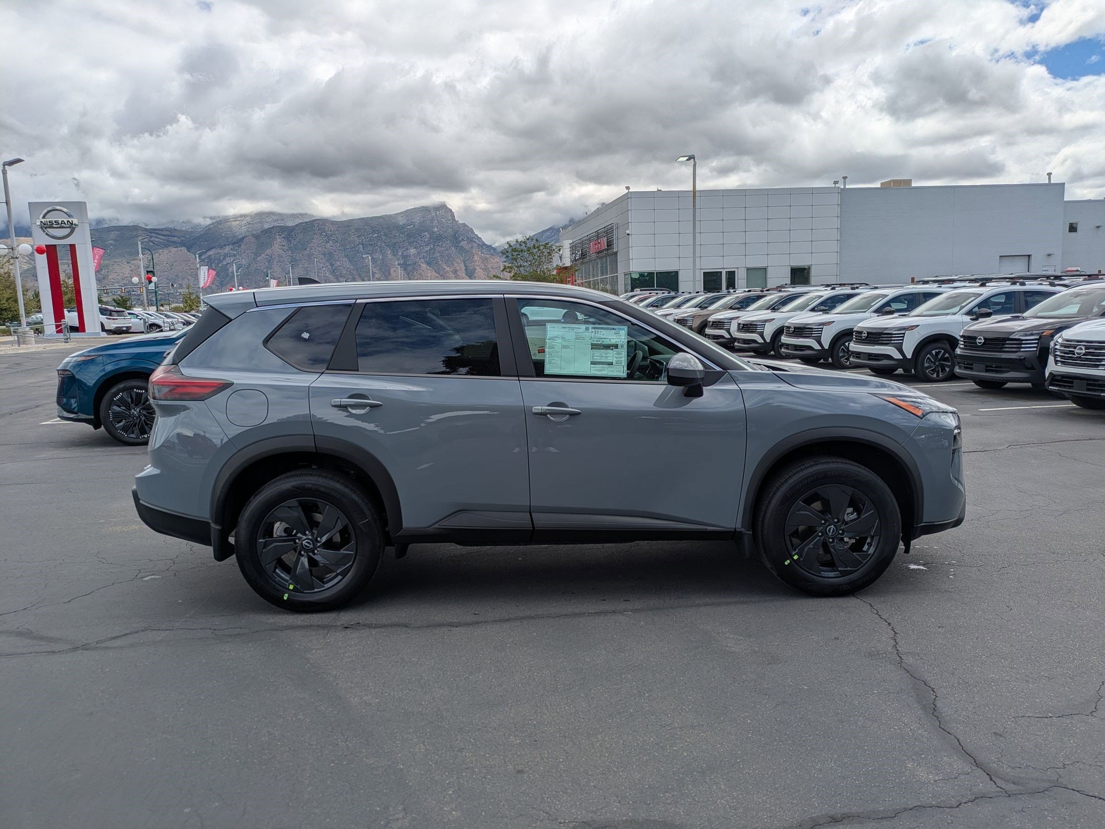 New 2026 Boulder Gray Pearl Nissan SV image 2