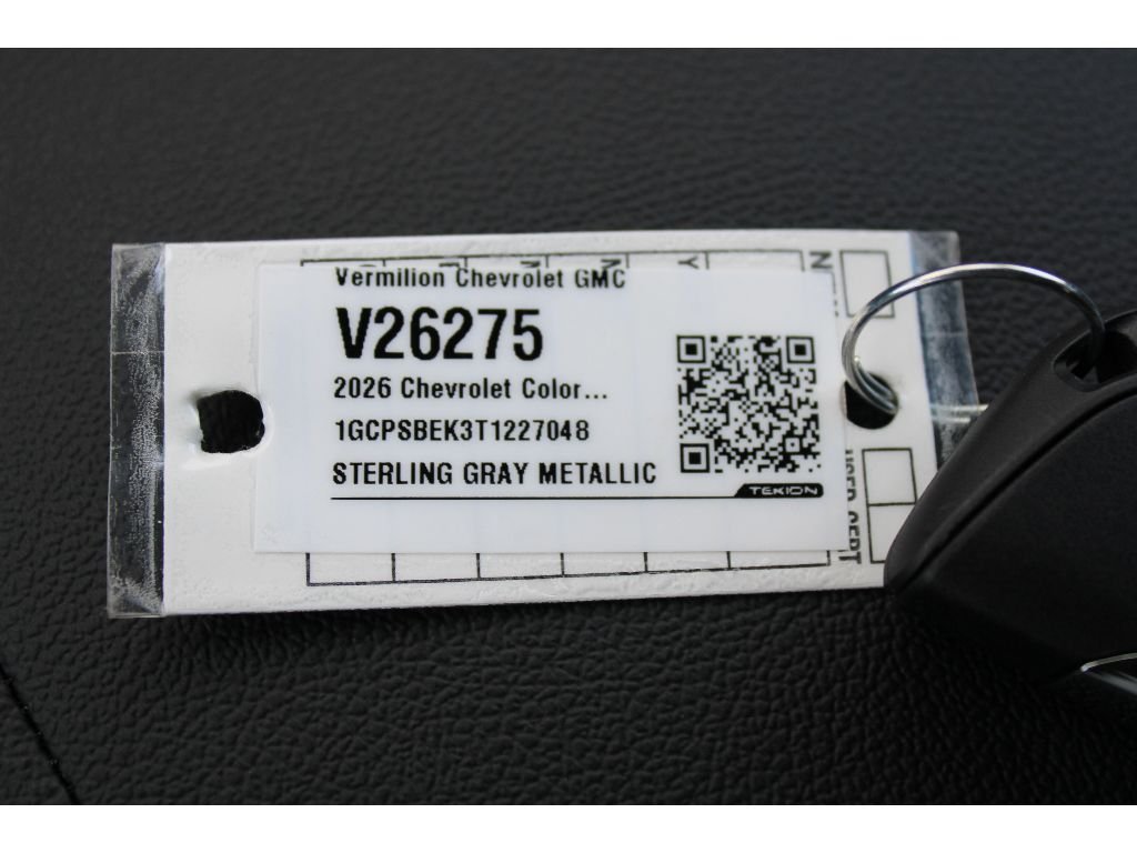 New 2026 Sterling Gray Metallic Chevrolet WT image 23