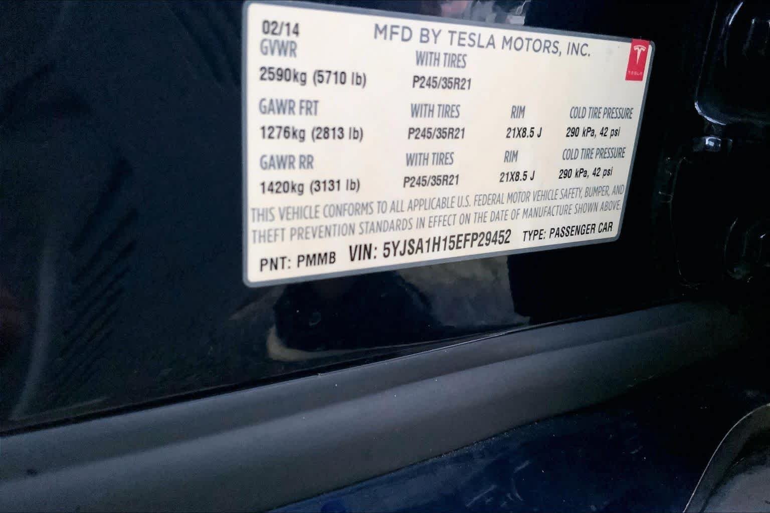 Used 2014 Black Tesla 85 kWh Battery image 28