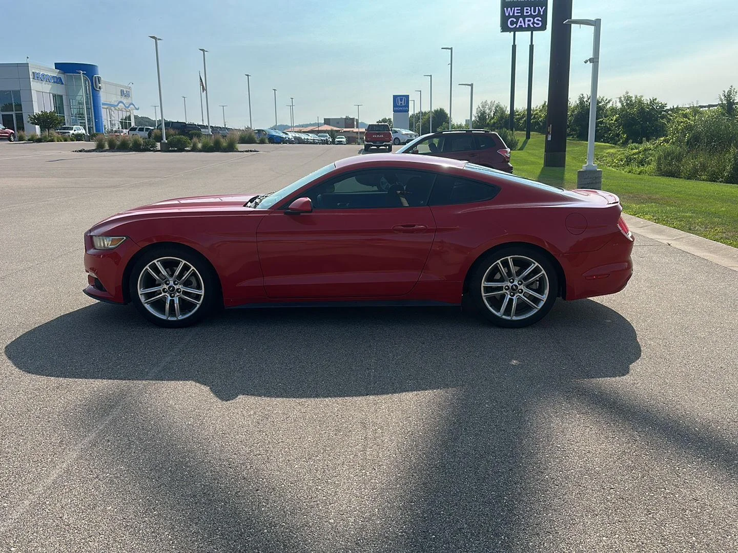 Used 2015 Race Red Ford EcoBoost image 6