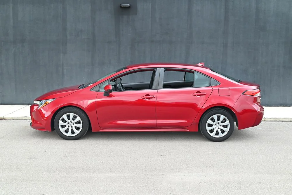 Used 2023 Red Toyota LE image 7