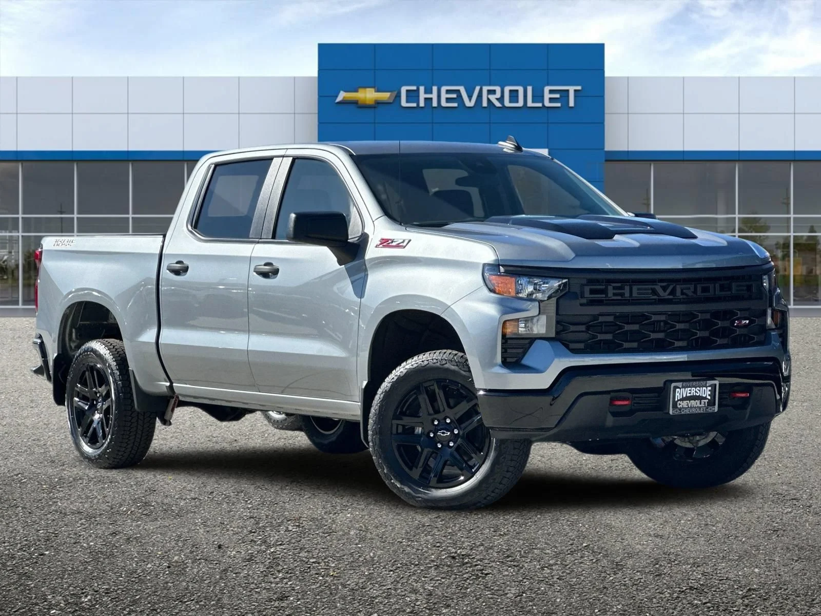 New 2026 Sterling Gray Metallic Chevrolet Custom Trail Boss image 2