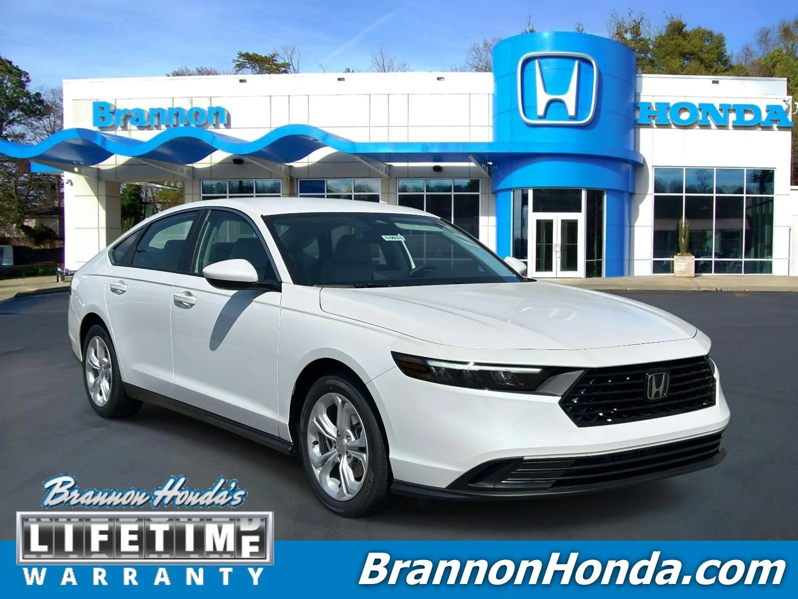 New 2026 Platinum White Pearl Honda LX CVT image 1