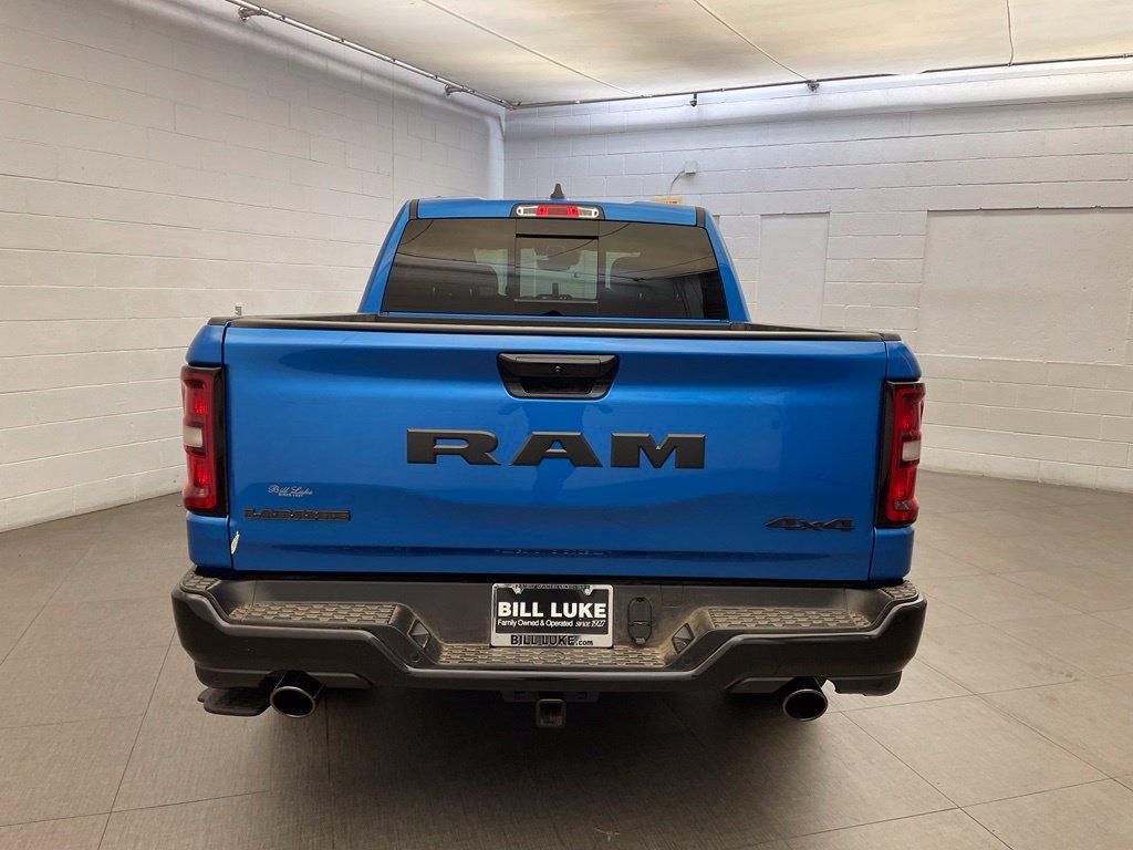 New 2026 Hydro Blue Pearl-Coat Exterior Paint RAM Laramie America 250 image 4