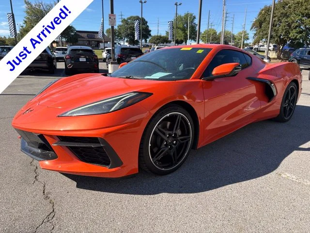 Used 2021 Orange Chevrolet Stingray image 7