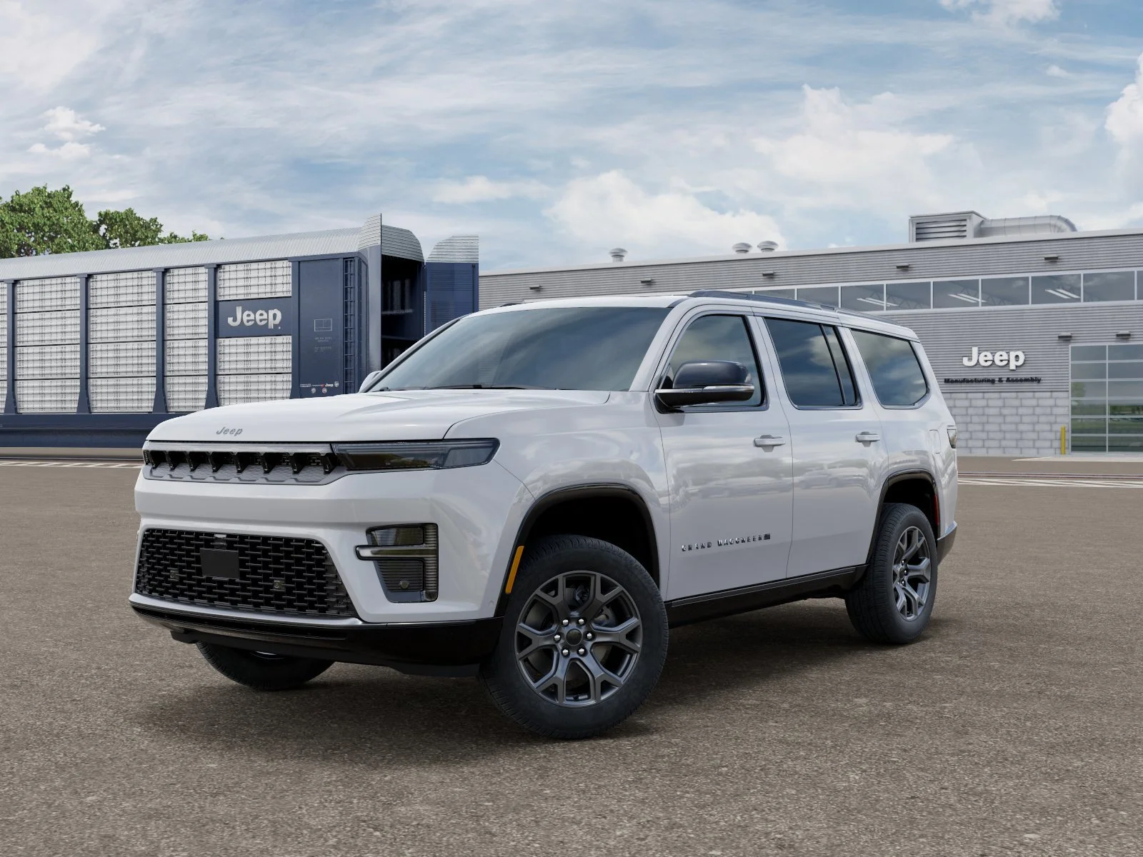 New 2026 Bright White Clear-Coat Exterior Paint Jeep Limited Altitude image 1