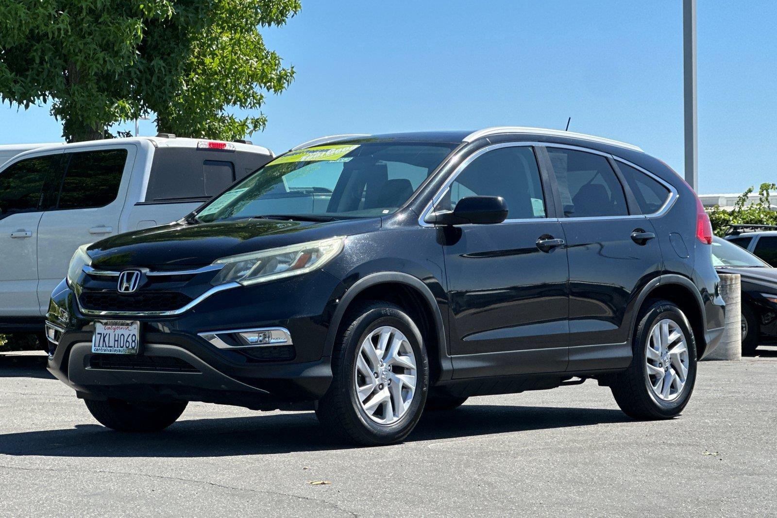 Used 2015 Crystal Black Pearl Honda EX-L image 8